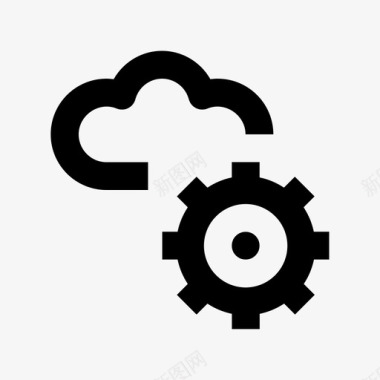 云数据海报云设置云数据技术材质图标图标