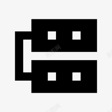 服务器服务器网络技术材料图标图标