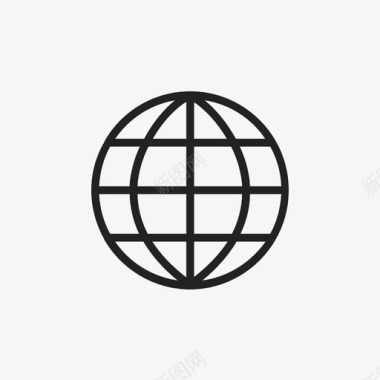标志图集全球海洋互联网图标图标