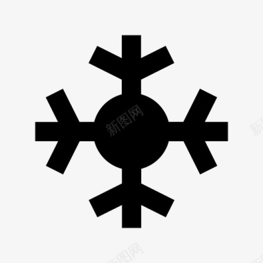 雪花材质雪花圣诞和复活节材质立体标图标图标