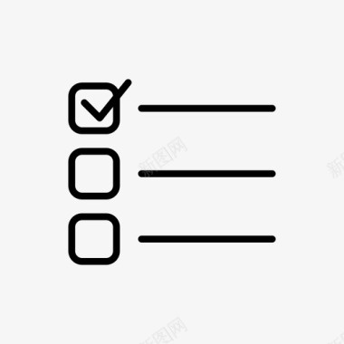 任务管理器检查表任务搜索图标图标