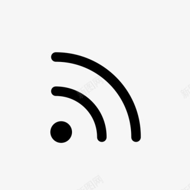WIFI信号格无线互联网最新技术图标图标