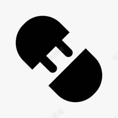 能量球图标插件能量和电源材料线图标图标