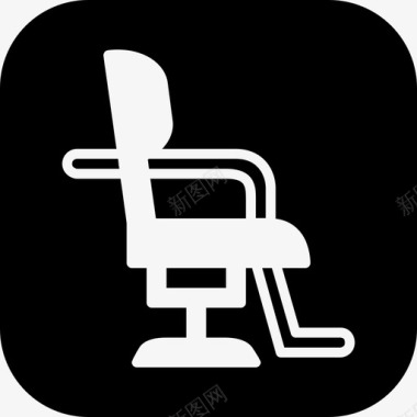 美容椅坐椅躺椅图标图标