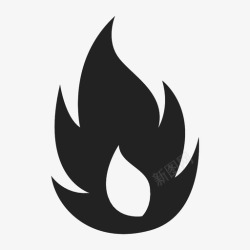 油烧火烧煮图标高清图片