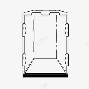 买一件送n件亚克力立方体展示件对象图标图标