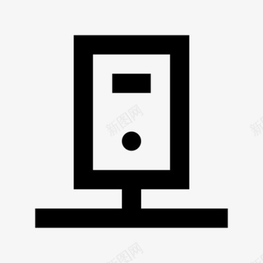 服务器服务器数据存储服务器和传输材料图标图标