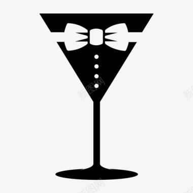 绅士酒吧图标图标