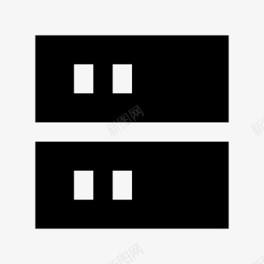 服务器服务器电子设备和设备材料图标图标