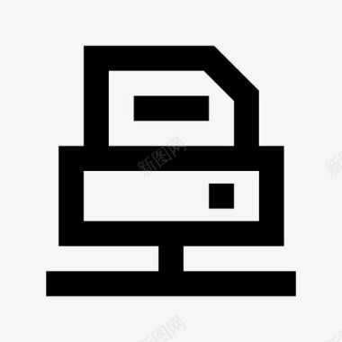 服务器服务器文档网络技术材料图标图标