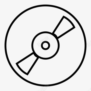 黑胶唱片唱片专辑图标图标