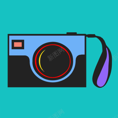 摄影照相机网络摄像机视频图标图标
