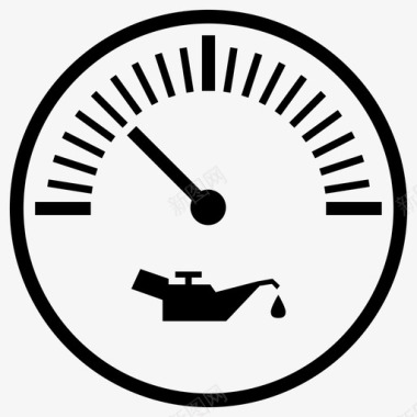 机油表机油刻度盘电机图标图标