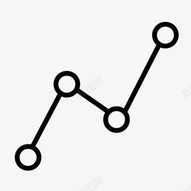 不规则线条图线条图增加线条图标图标