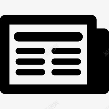 界面新闻新闻界面符号universalicons图标图标