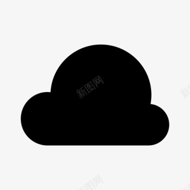 阴天天空云用户界面软件图标图标