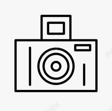 索尼单反相机照相机数码相机闪光灯图标图标
