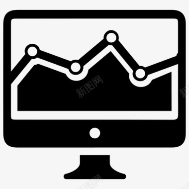 终极回馈分析业务监控图标图标
