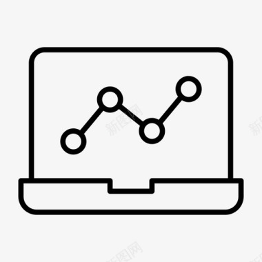 电脑显示屏幕笔记本电脑统计笔记本电脑界面macbook图标图标