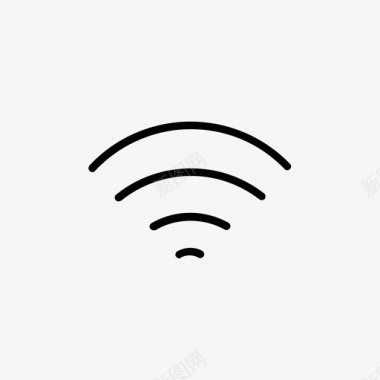 无线专业wifi连接互联网图标图标