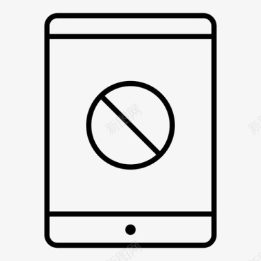 阻止阻止pc平板电脑android电脑平板电脑图标图标