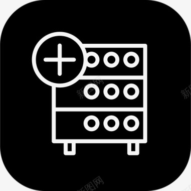 服务器数据库添加服务器图标图标