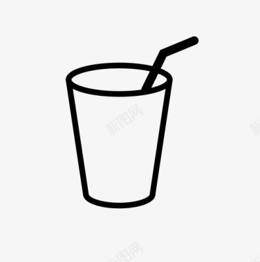 食物和饮料杯子容器饮料图标图标