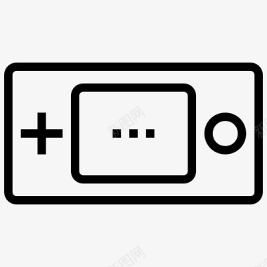 手持式游戏机电子产品游戏机图标图标