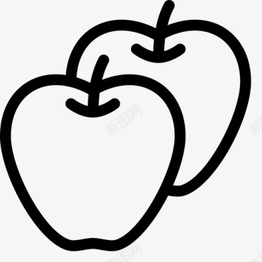 苹果吃的食物图标图标