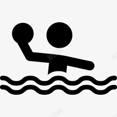 水排球轮廓运动运动图标图标