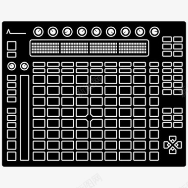 合成杂草midi控制器1ableton图标图标