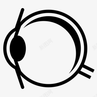 眼球人器官图标图标