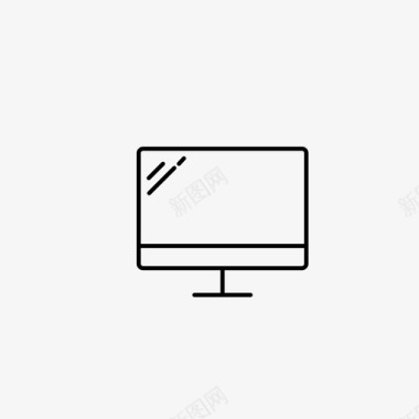 显示器支架显示器计算机桌面图标图标