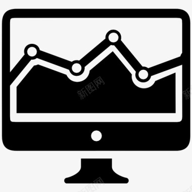 指标监测分析搜索引擎优化爆发图标图标