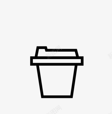 小杯咖啡咖啡去图标图标