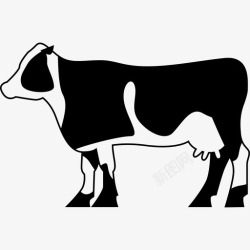 奶牛农场奶牛农场牛奶图标高清图片