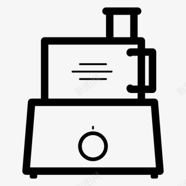 香蕉加工食品加工厨房厨具图标图标