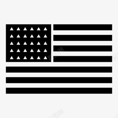 国家美利坚合众国国家国旗图标图标