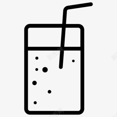 饮料杯冷饮饮料杯汽水图标图标