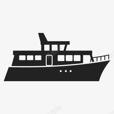 船港口航行图标图标