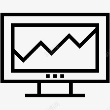 条线统计图搜索引擎优化图业务图图表图标图标