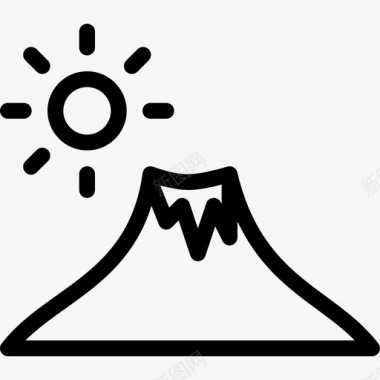 乞力马扎罗山山位置图标图标