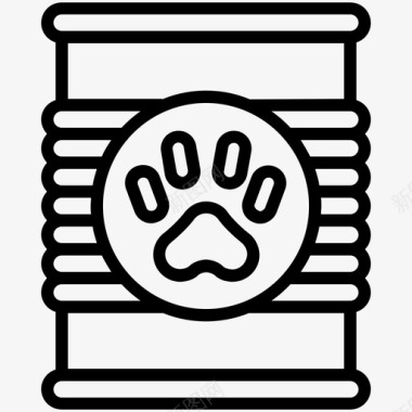 端午节美味猫粮罐头食品蛴螬图标图标