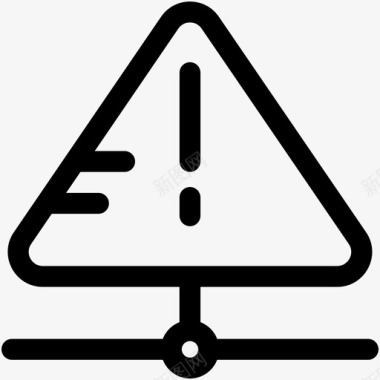 服务器数据库警告数据库错误网络服务器图标图标