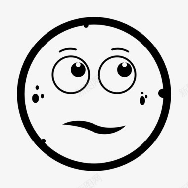 不确定情绪表情图标图标