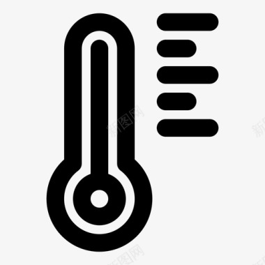 摄氏温度10摄氏度图标图标