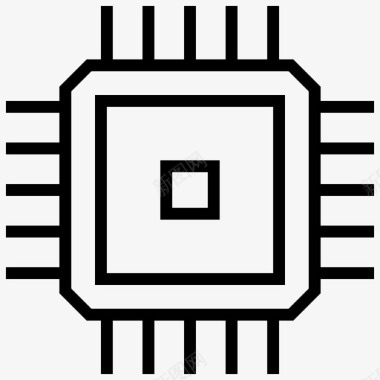 快速制热器处理器芯片计算机操作计算机布线图标图标