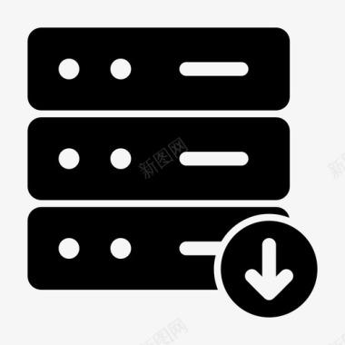 服务器服务器托管网络图标图标