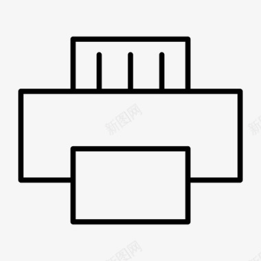 喷墨背打印机喷墨打印机打印机和扫描仪图标图标