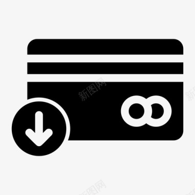 信用卡支付银行卡1atm卡图标图标